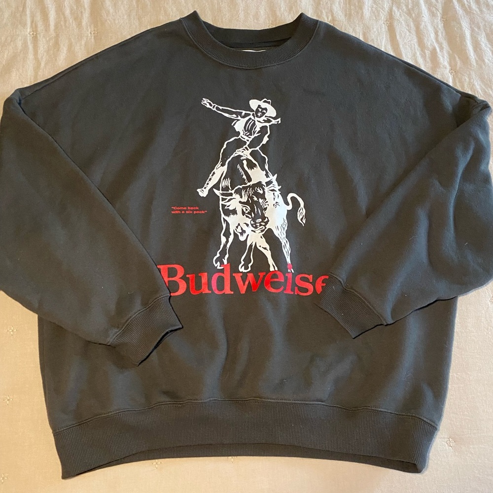 Pacsun X Budweiser sweatshirt